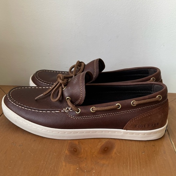Cole Haan | Shoes | Cole Haan Mens Nantucket Deck Camp Leather ...